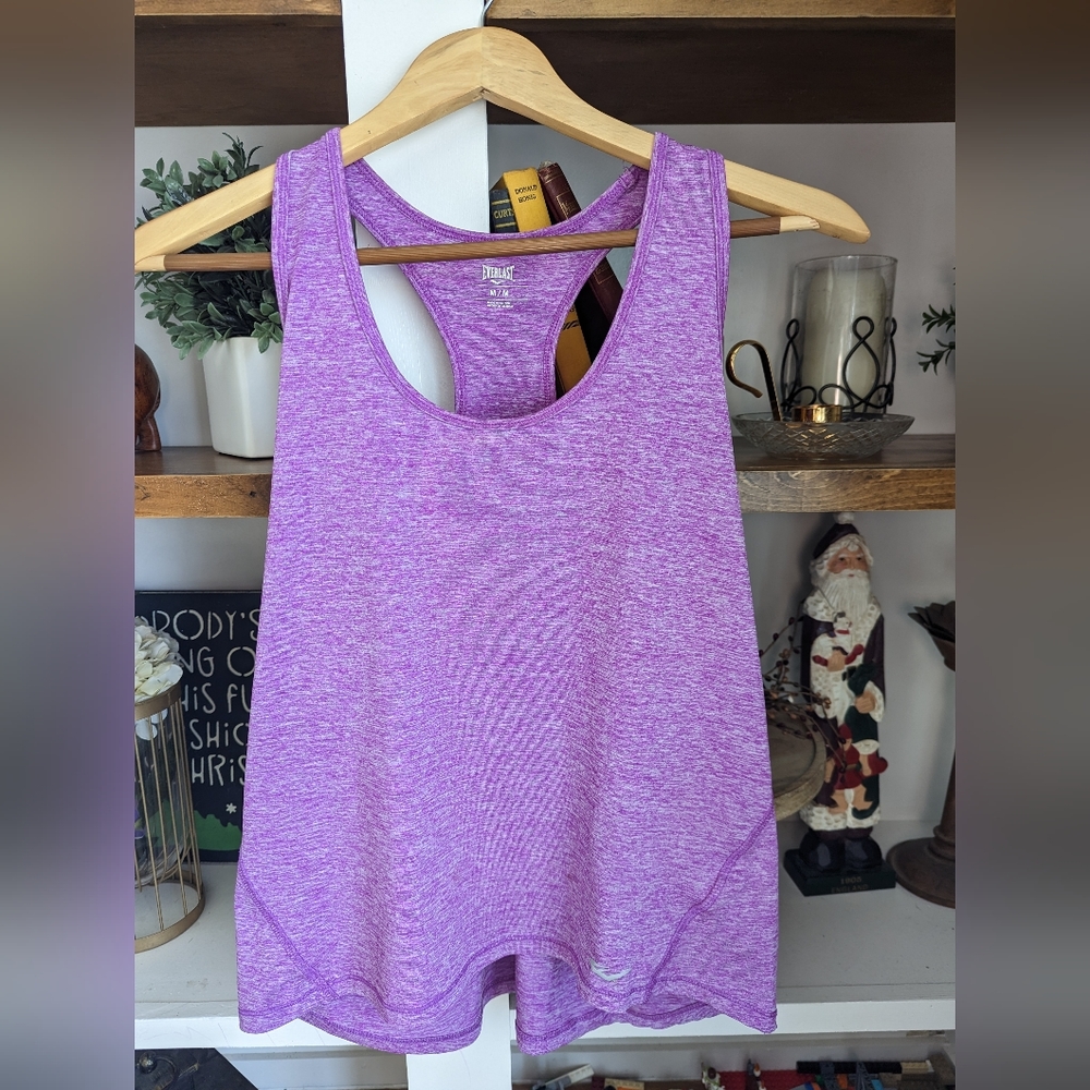 Everlast Asymmetrical Hem Racerback Tank Size M